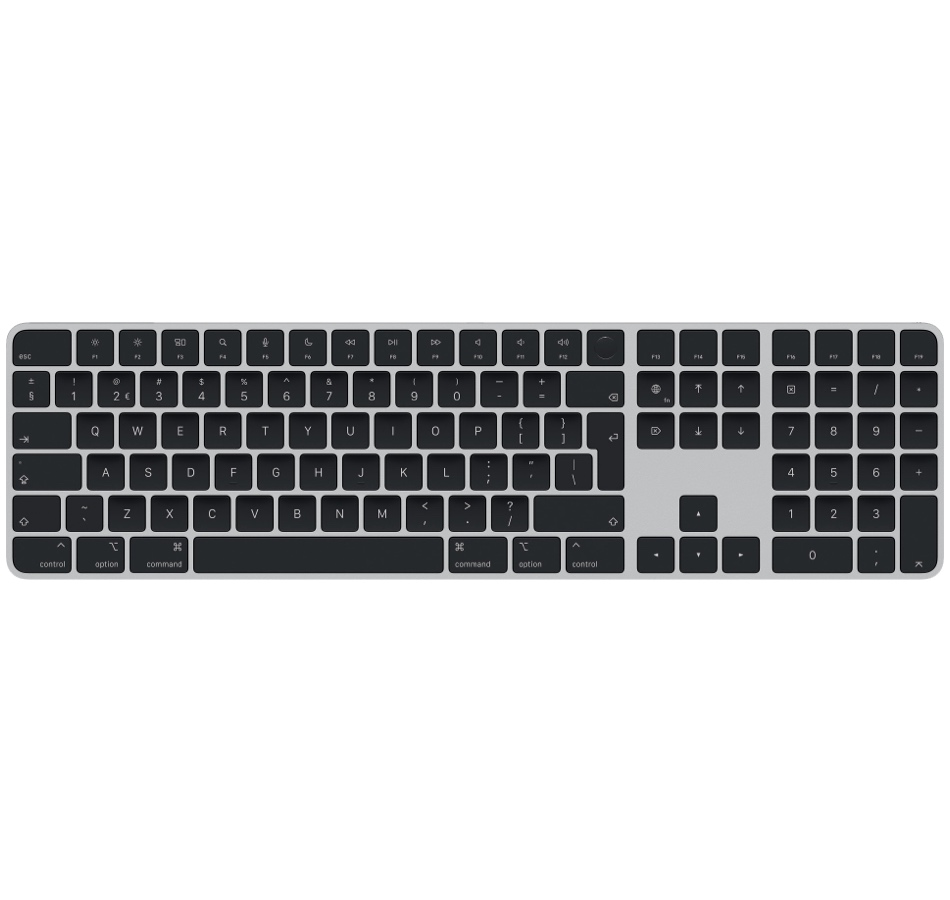 Magic Keyboard met Touch ID & Numeriek zwart  