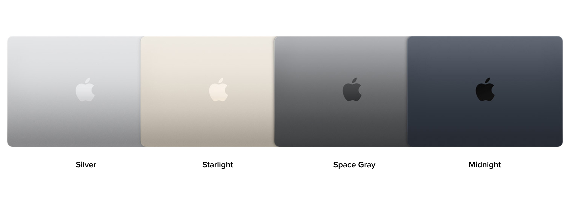 MacBook Air M2 kleuren