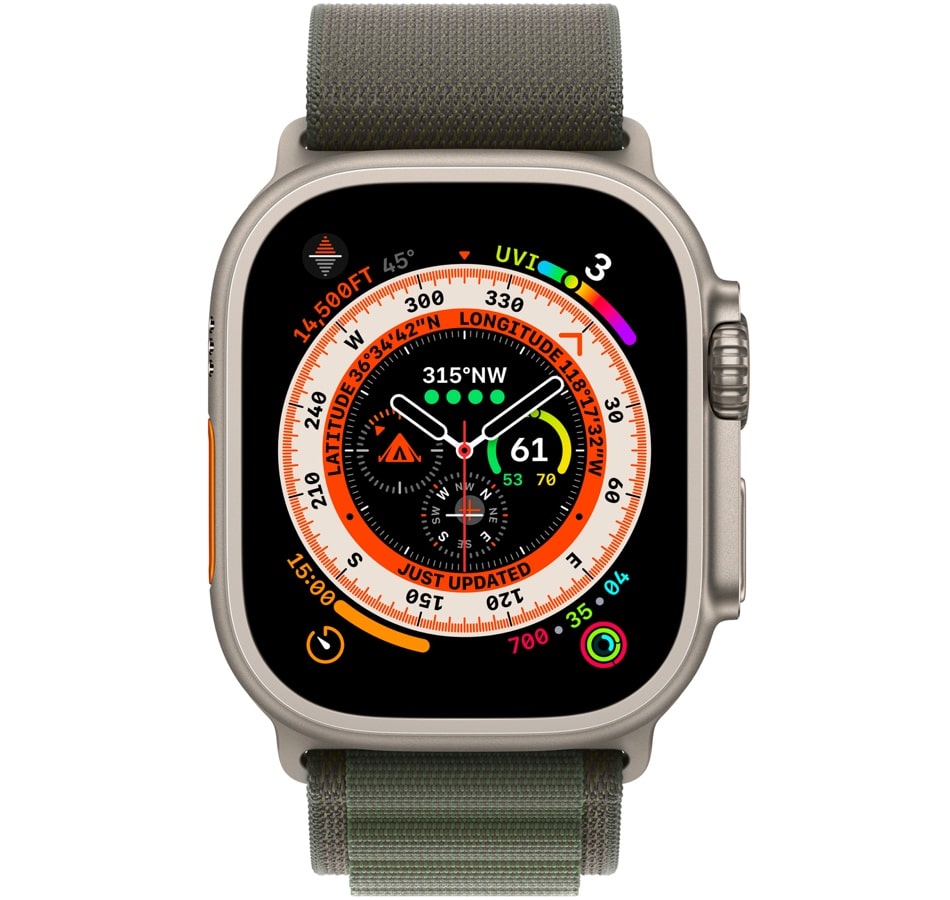 Apple Watch Ultra Groen Alpine-bandje medium
