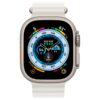 Apple Watch Ultra titanium wit Ocean bandje