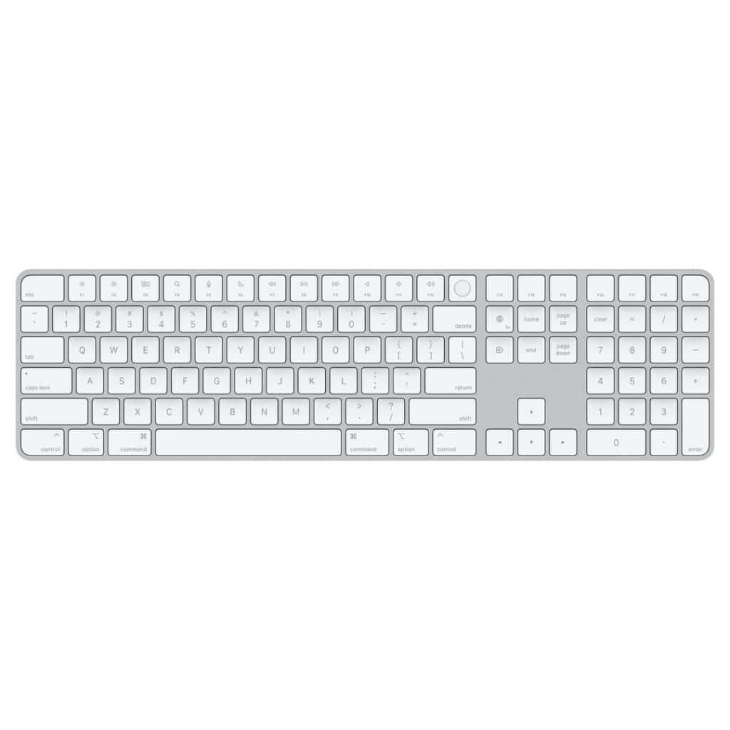 Magic Keyboard met Touch ID & Numeriek silver