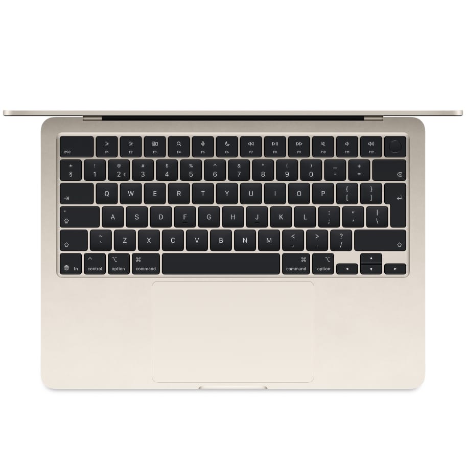 MacBook Air 13 inch Starlight 2024 - key NL