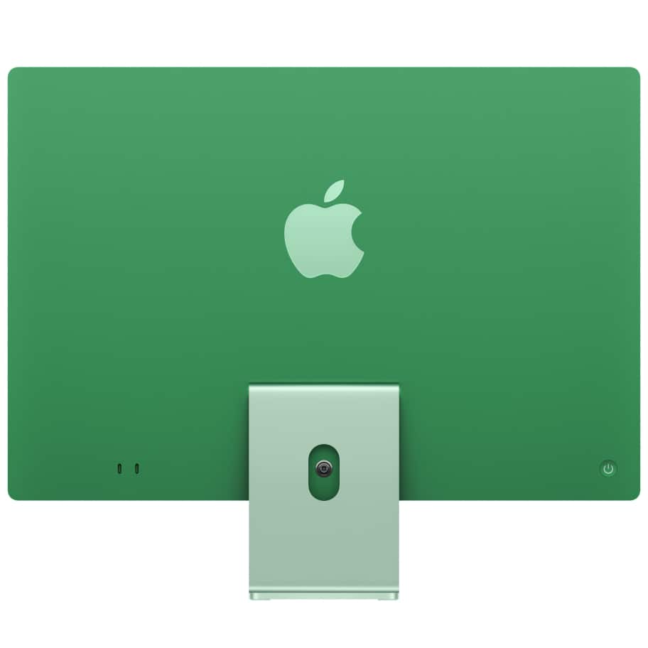 iMac 24 inch M4 groen 2024 back