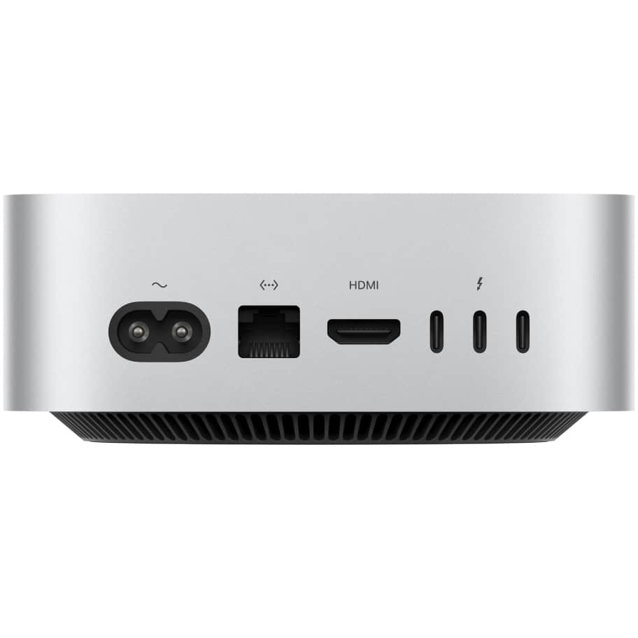Mac mini M4 2024 - back
