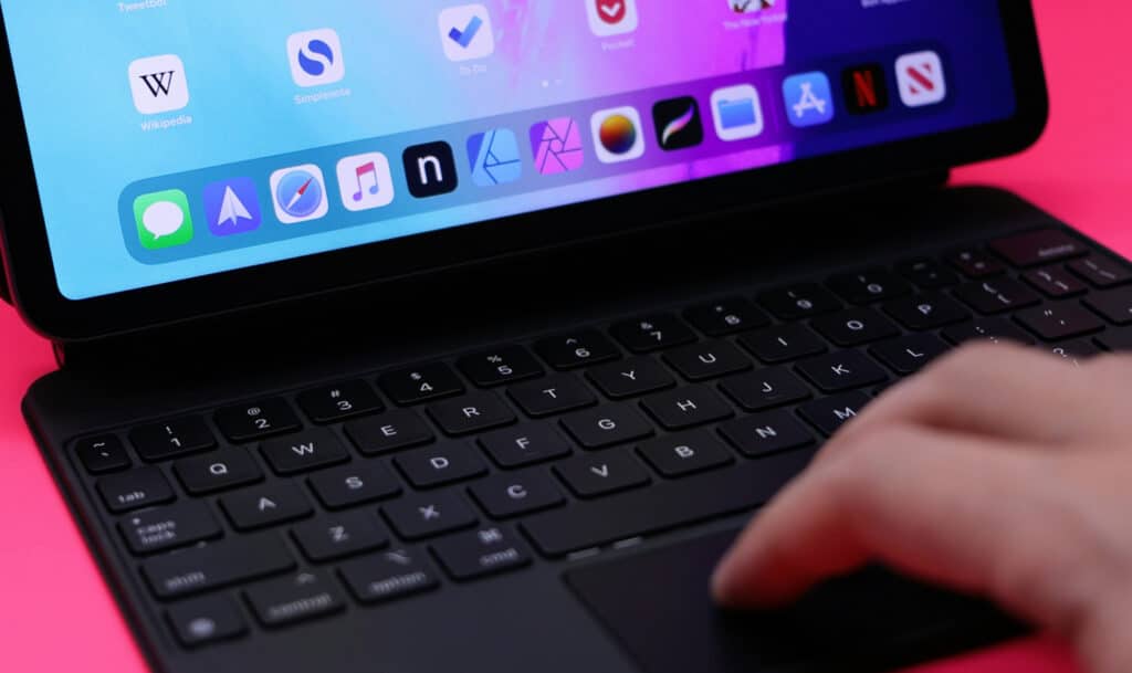 iPad Pro met Magic Keybord