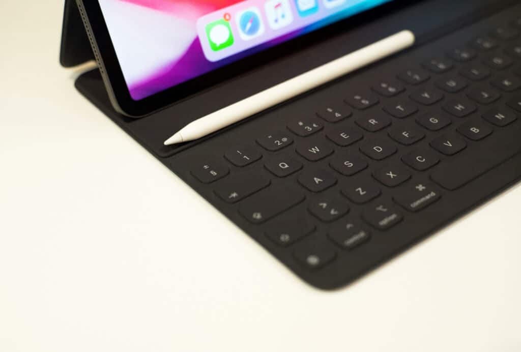 iPad Pro met Magic keyboard