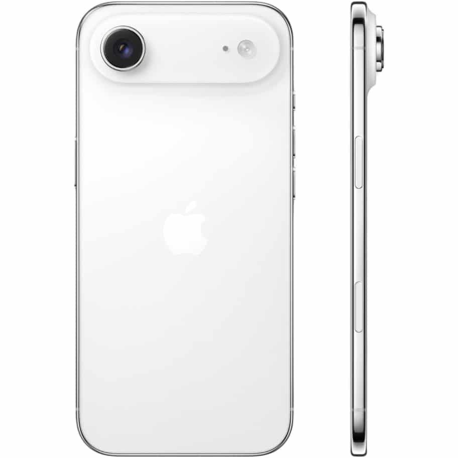 iPhone Air Cloud White - side view