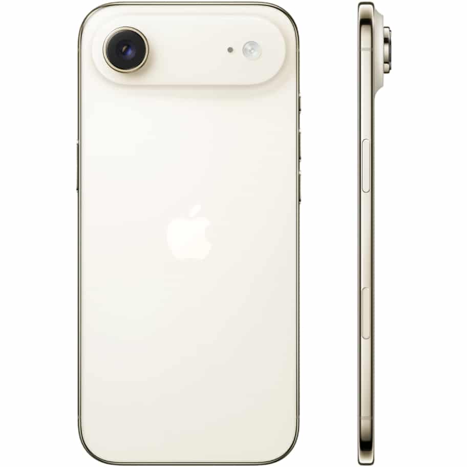 iPhone Air Light Gold - side view