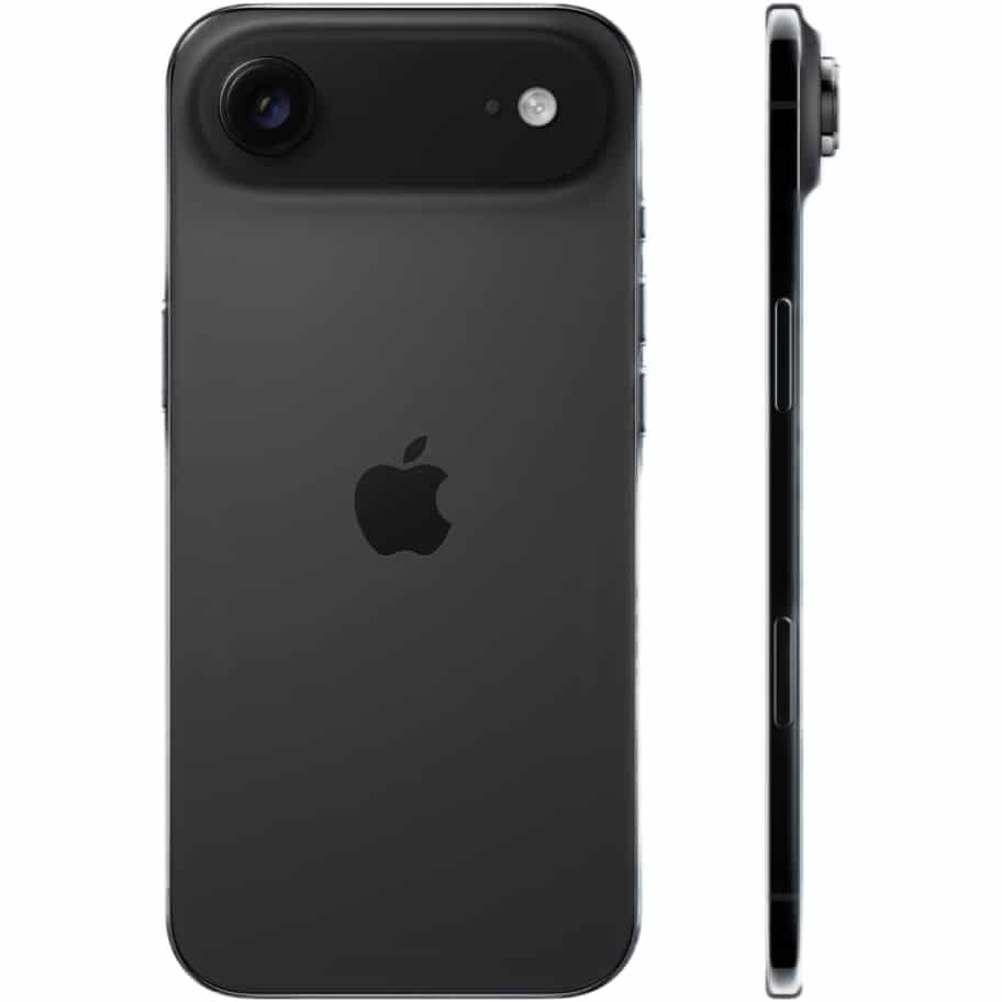iPhone Air Space Black - side view